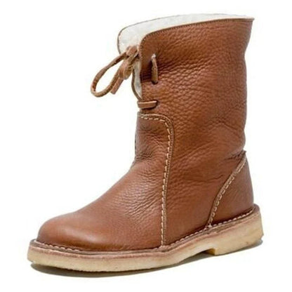 🔥 Letzter Tag: 50 % Rabatt – Orthopädische, wasserdichte Leder-Schneestiefel mit Wollfutter