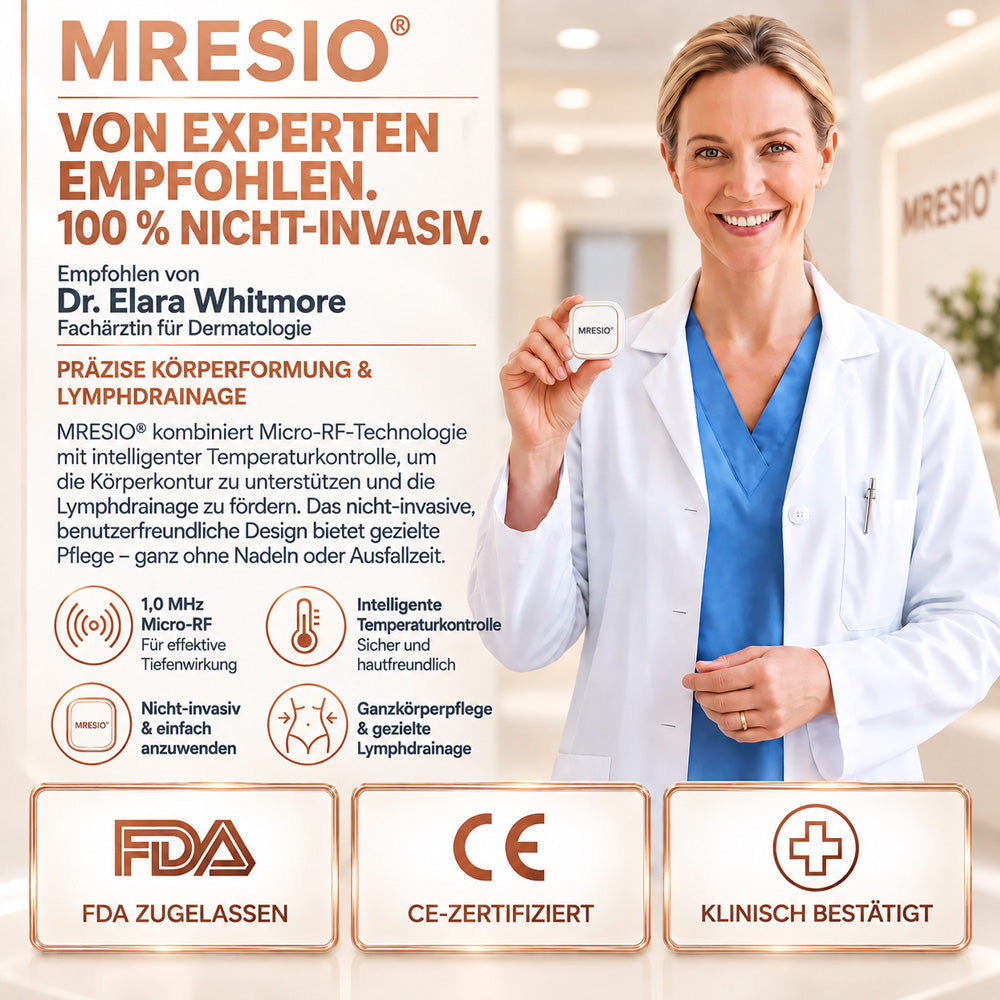 MRESIO® ✨Micro-RF-Gerät zur Körperkonturierung & Lymphdrainage🪴