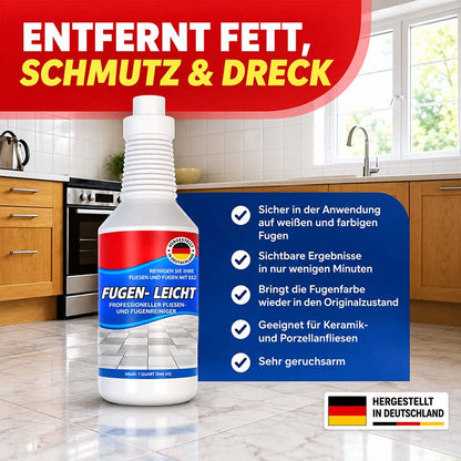 ✨ Fugen- leicht Fugenreinigungsset – Schnelle, gründliche & rückstandsfreie Reinigung