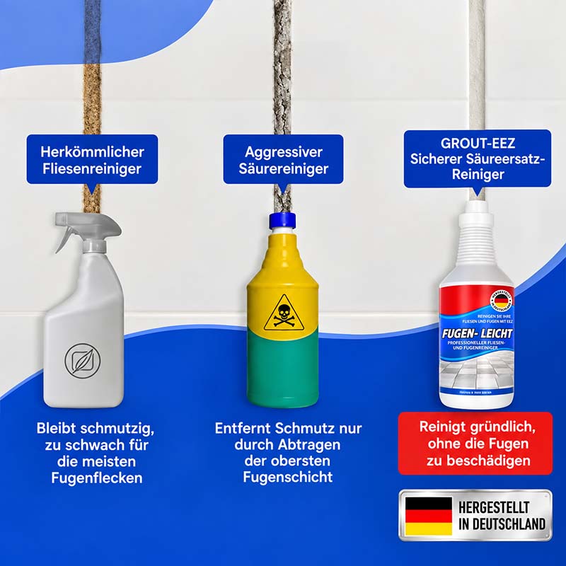 ✨ Fugen- leicht Fugenreinigungsset – Schnelle, gründliche & rückstandsfreie Reinigung