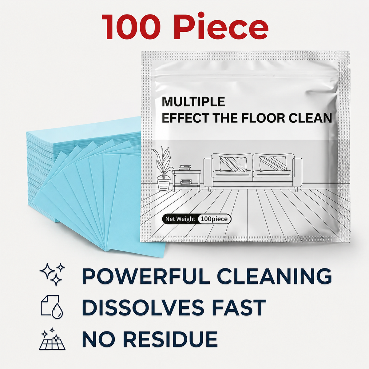 🫧Last Day 50% OFF🫧Multi-Surface Antibacterial Cleaner for Hardwood, Tile & Laminate