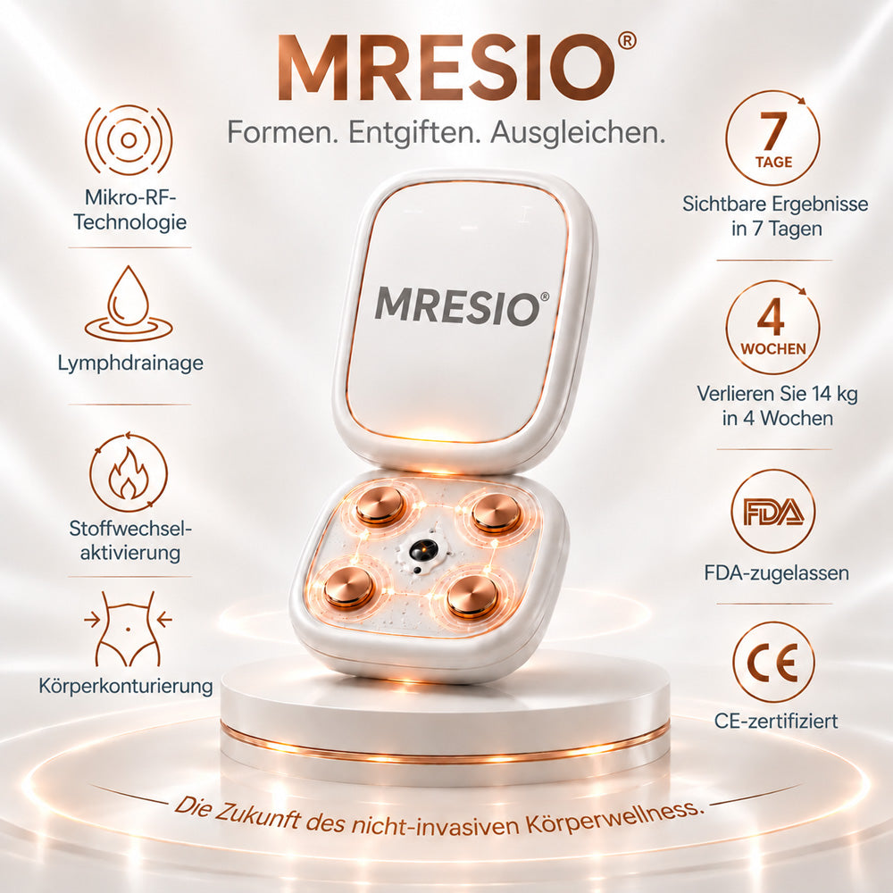 MRESIO® ✨Micro-RF-Gerät zur Körperkonturierung & Lymphdrainage🪴