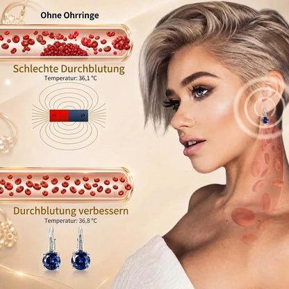 [Sonderangebot – Heute 49% sparen 🔥] ✨ Germanium- & Magnesium-Ohrringe – Lymphunterstützung & Magnettherapie