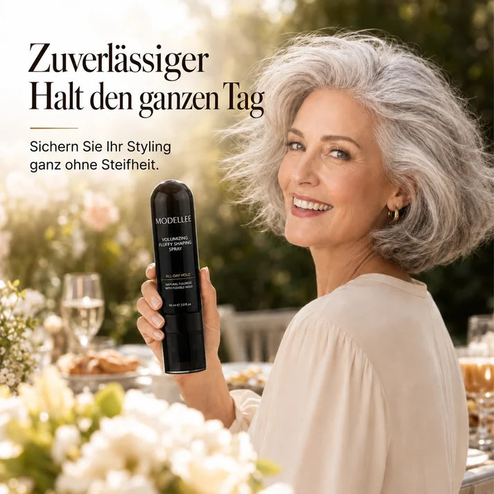 90ml Volumen Haarspray mit Pfirsichduft – Sofort mehr Fülle für feines Haar