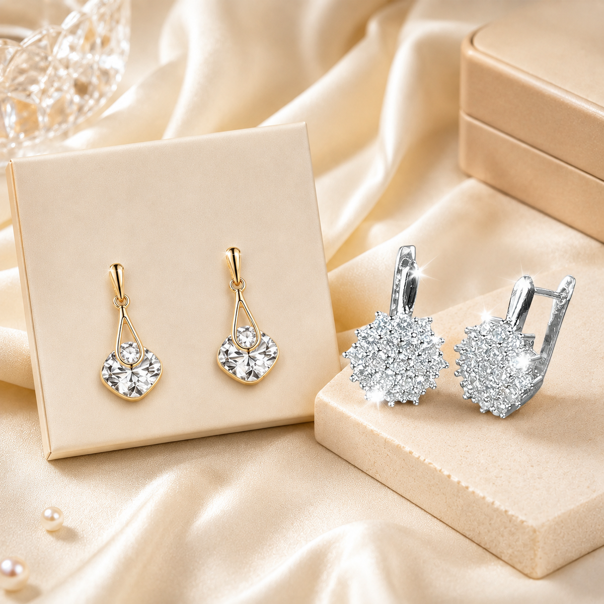 [Special Offer - Save 49% Today 🔥] ✨ Germanium & Magnesium Earrings – Lymphatic Support & Magnetic Therapy