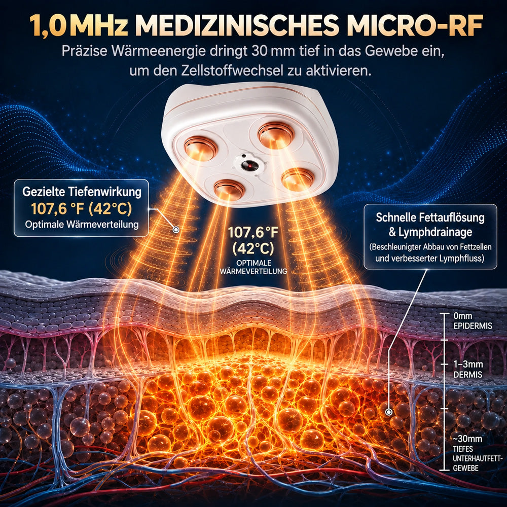 MRESIO® ✨Micro-RF-Gerät zur Körperkonturierung & Lymphdrainage🪴