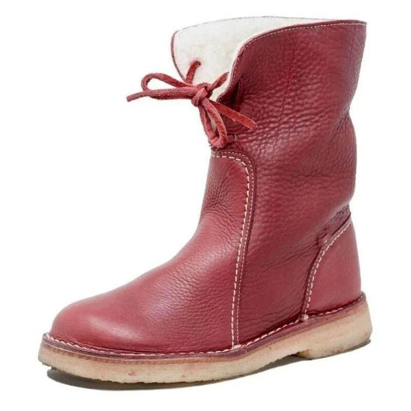 🔥 Letzter Tag: 50 % Rabatt – Orthopädische, wasserdichte Leder-Schneestiefel mit Wollfutter