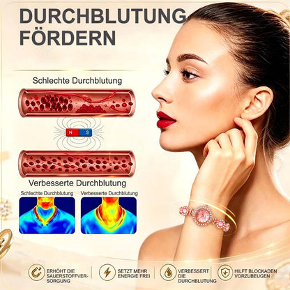 [Sonderangebot – Heute 49% sparen 🔥] Lymphsystem Germanium-Magnetarmbanduhr – Sonderangebot