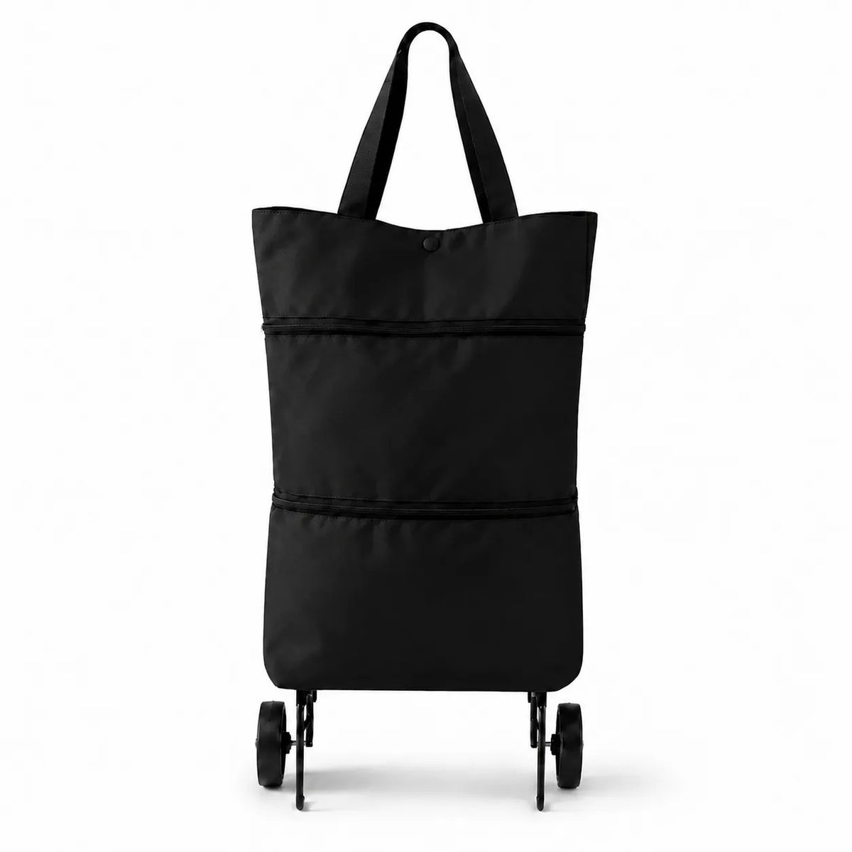 🛒 New Foldable Shopping Trolley – Waterproof, Sturdy & 2-in-1 Carry Bag Design!