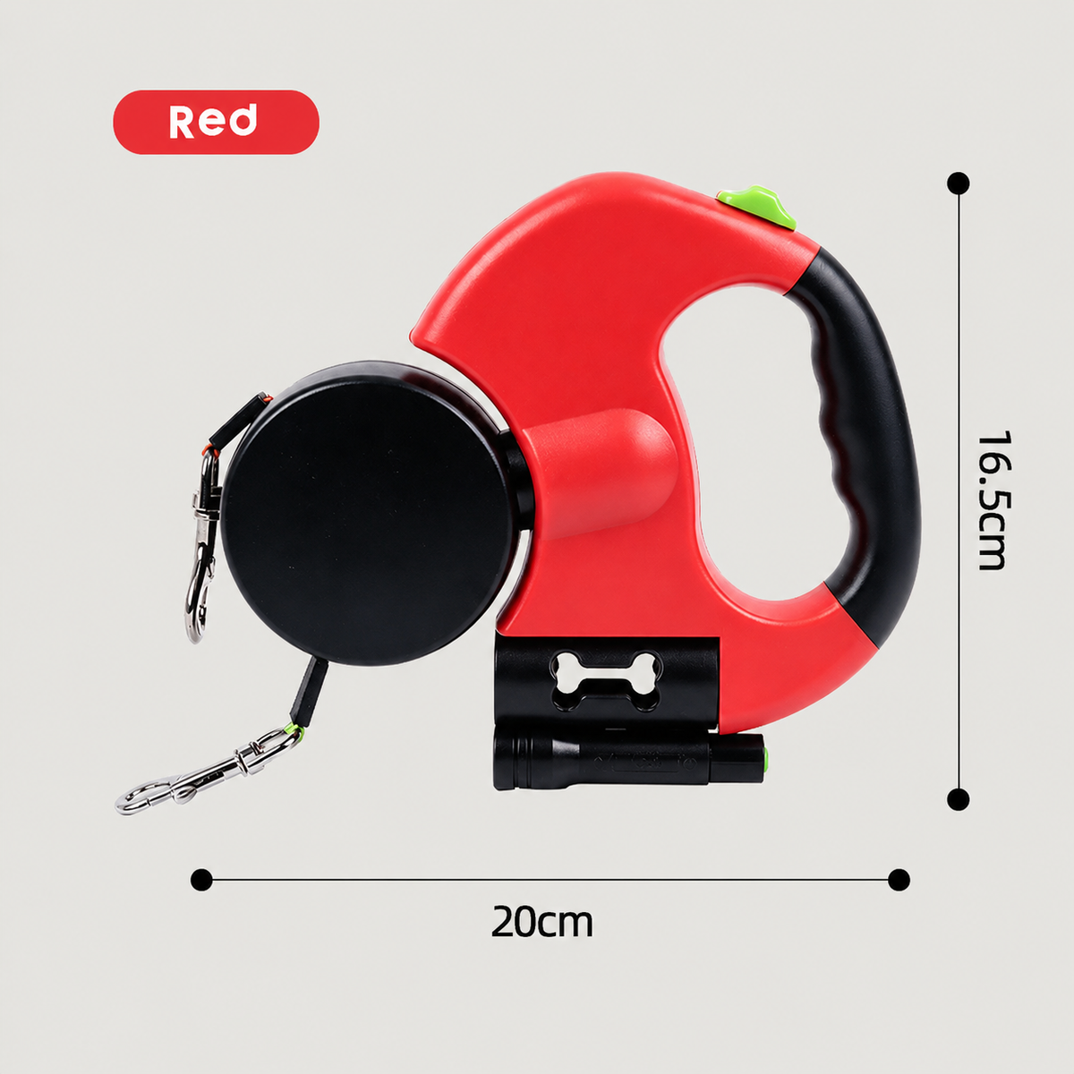 Duo Dog Leash — Dual Retractable Dog Leash for 2 Dogs