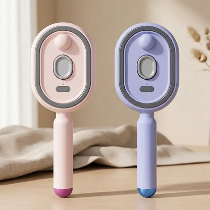 Multi-Functional Hair Mist Spray Comb - Portable Detangling & Hydrating Mist Brush