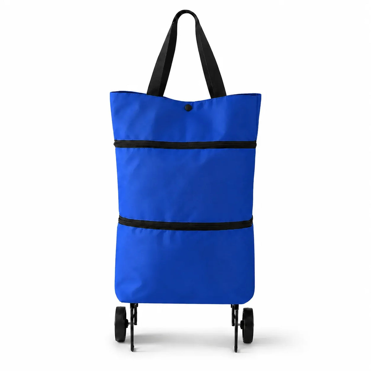🛒 New Foldable Shopping Trolley – Waterproof, Sturdy & 2-in-1 Carry Bag Design!