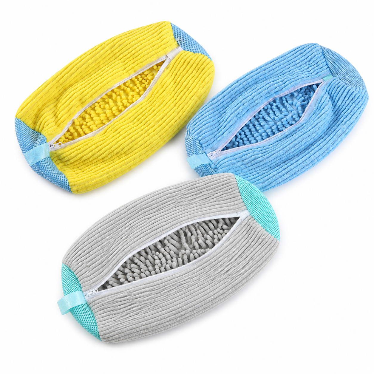 3 Bags - Yellow, Blue and Gray - Best Value (Save 33%)