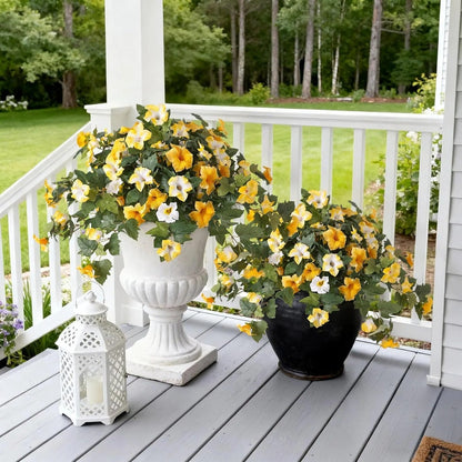 Last Day 49% OFF🔥 Fade-Proof, UV-Resistant Artificial Petunias – Vibrant, Colorfast Outdoor Flowers for Patio & Garden