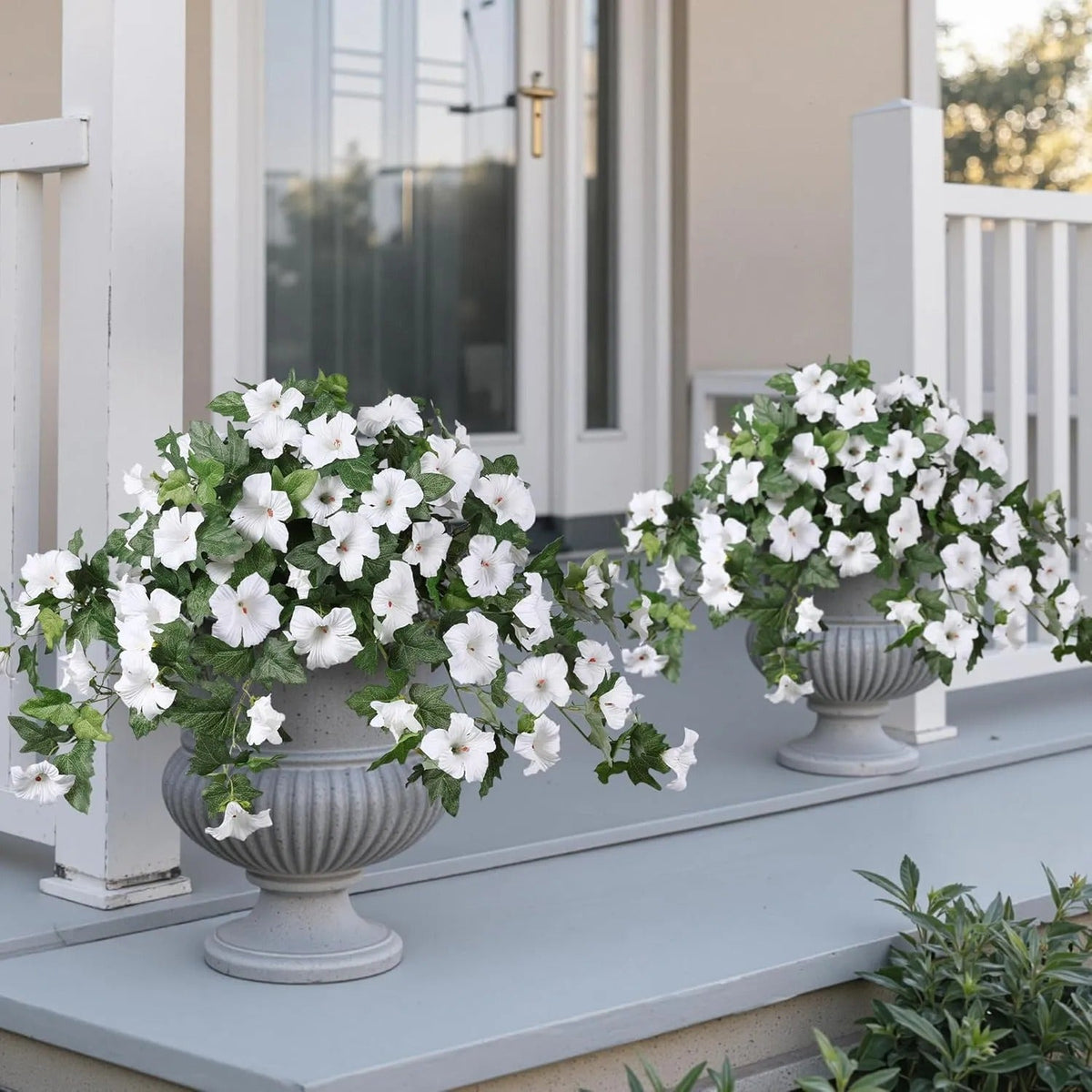 Last Day 49% OFF🔥 Fade-Proof, UV-Resistant Artificial Petunias – Vibrant, Colorfast Outdoor Flowers for Patio & Garden