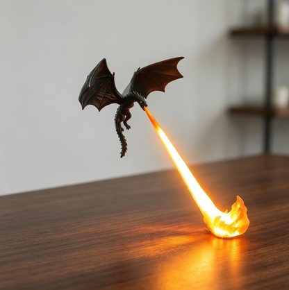 🔥 Last Day 49% OFF – 👻✨Dragon Breath Flame Night Light Decor